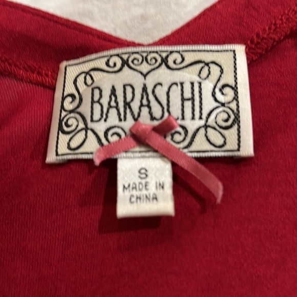 Baraschi (Anthropologie) short sleeve button trim top - Picture 5 of 6